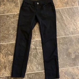 Girls Gymboree black jeggings